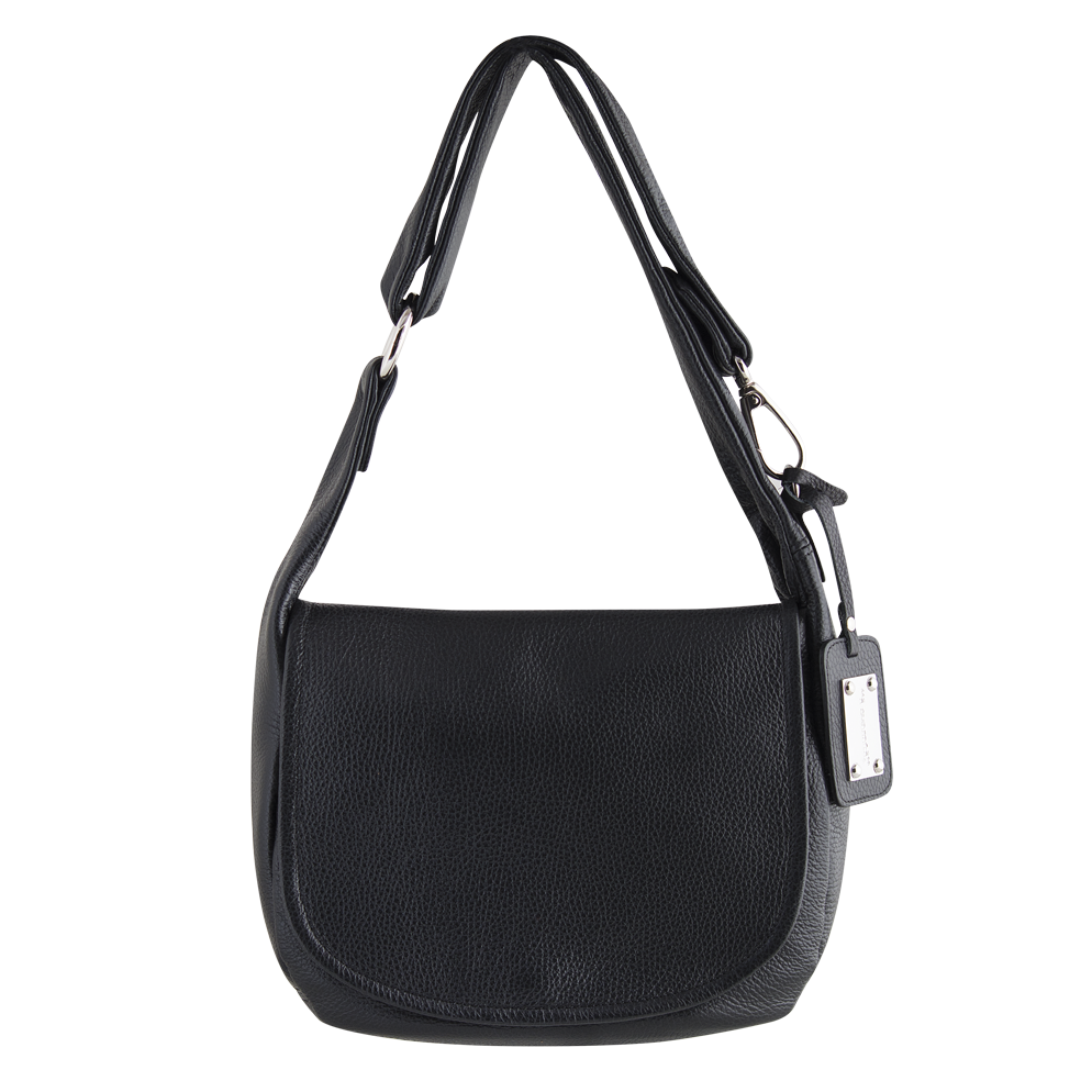 TRACOLLA IN PELLE NERO TRACOLLA IN PELLE NERO
